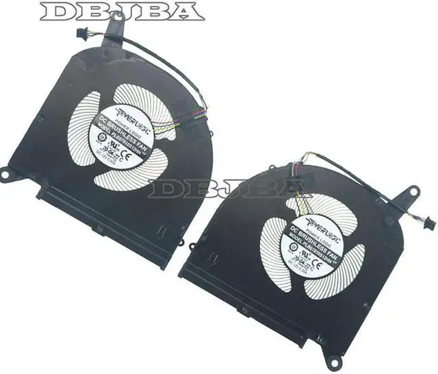 Alt view image 2 of 2 - Cooling Fan PLB07010S12HH Fan For Gigabyte AERO 15 OLED SA 17 HDR XA RP75XA RP77XA