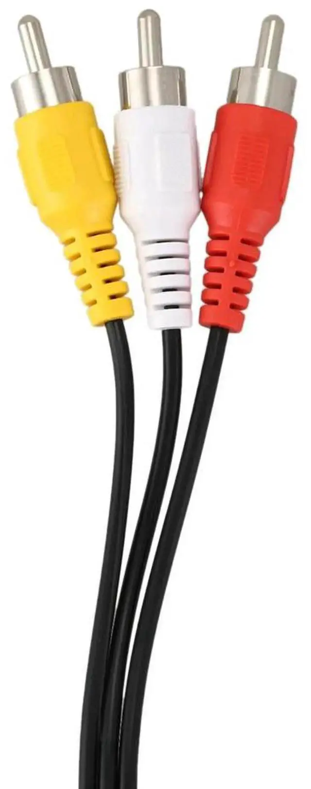 Alt view image 2 of 2 - 4 Pin S-Video To 3 RCA Female TV Adapter Laptop Cable & 1.5M 4.9Ft 3 RCA Male To 4 Pin S-Video Male TV PC Conversion Cable