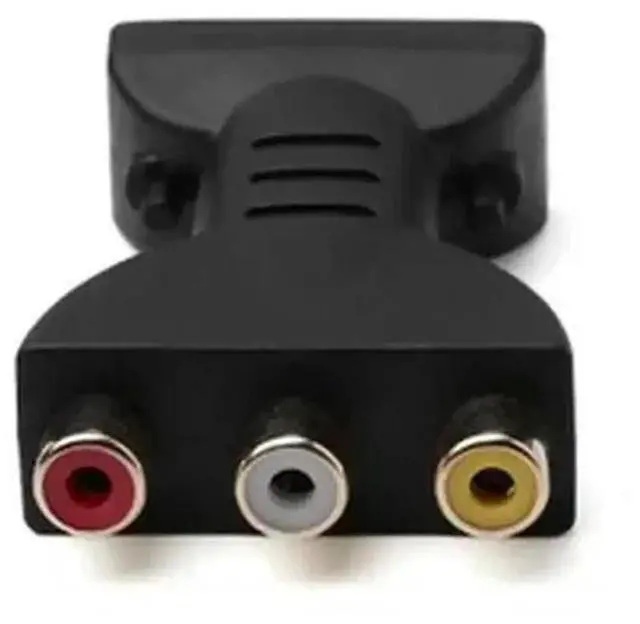 Alt view image 3 of 3 - 1080P RCA AV To HDMI Compatible Composite Adapter Converter Audio Video Cable HDMI Compatible To AV with USB Cable for HD TV BOX