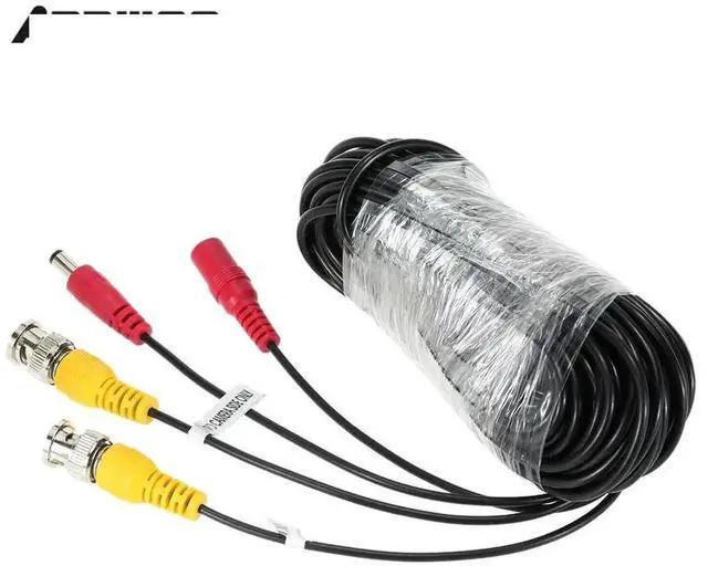 Alt view image 3 of 3 - 65ft 20M CCTV Cable BNC Video Cable Power 20M For Surveillance Camera DVR System Kit CCTV Accessories