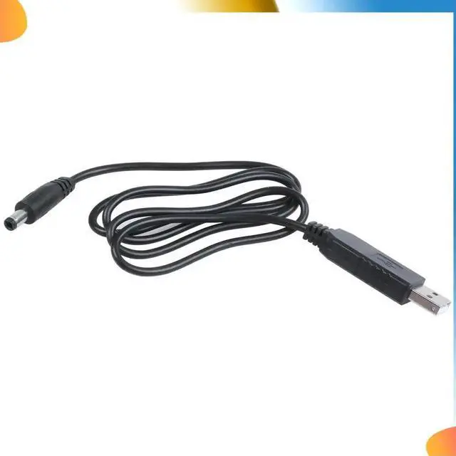 Alt view image 4 of 4 - 5X USB DC 5V To DC 12V 2.1Mm X 5.5Mm Module Converter DC Barrel Male Connector Jack Power Cable Plug -1M (5V To DC 12V)