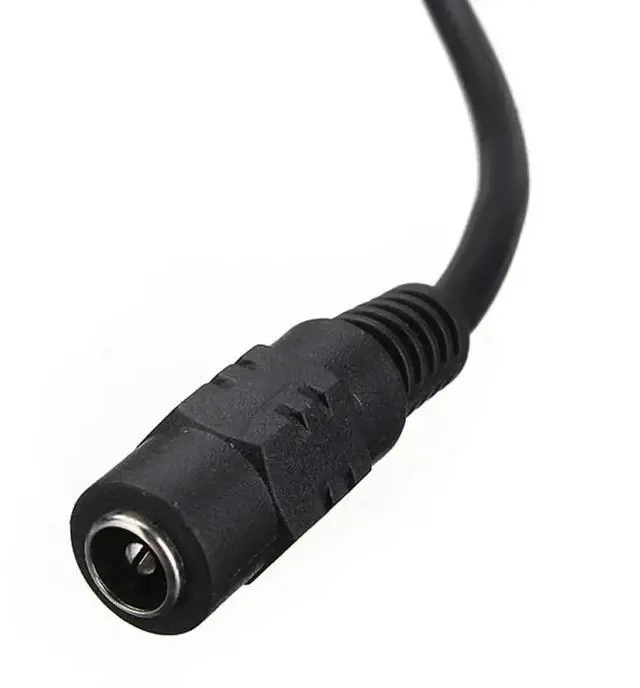 Alt view image 3 of 3 - 1 DC Female To 3 Male plug Power Cord adapter Connector Cable Splitter for CCTV Security Camera LED Strip, 1pcs