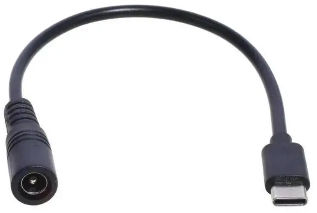 Alt view image 3 of 3 - DC Type-c Female To 5.5*2.1 Female Cables 5521 Power Jack DC Power Conector 5.5x2.1 Adapter USB Type C Converter