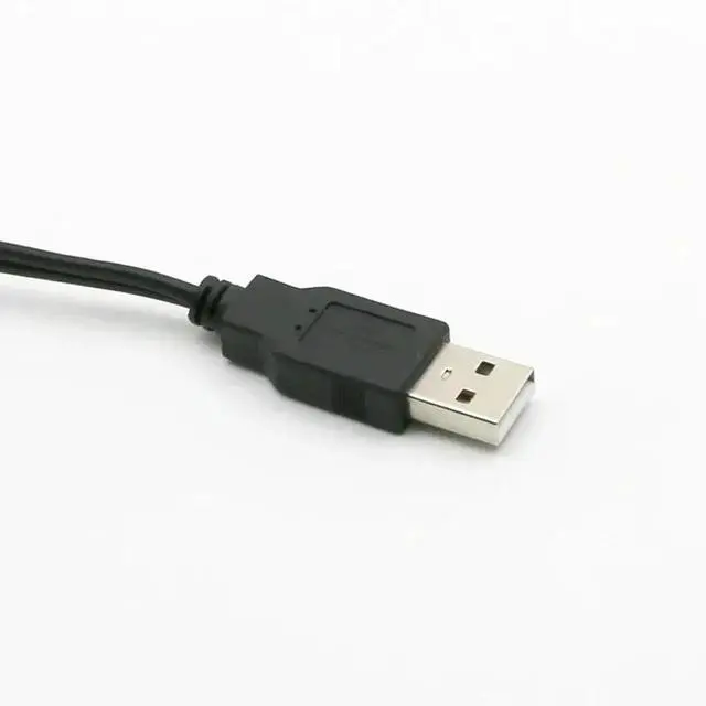 Alt view image 3 of 3 - Dual RCA Male To USB Male A Composite Adapter Audio Video Data Extension Cable 1pc