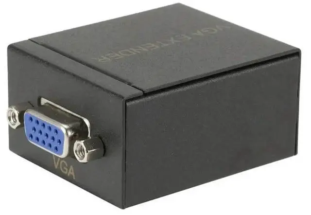 Alt view image 2 of 3 - VGA Extender 60m 30m 20m 15m 10M Monitor Vga To Rj45 Network Cable CAT6 Signal Transmitter