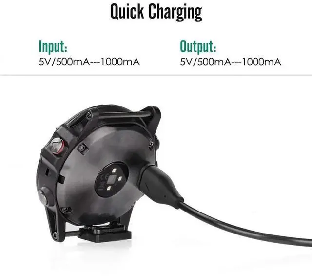 Alt view image 2 of 3 - 5X USB Data Sync Charging Cable Wire For Garmin Fenix 5/5S/5X/Forerunner 935/Quatix 5/Quatix 5 BLACK