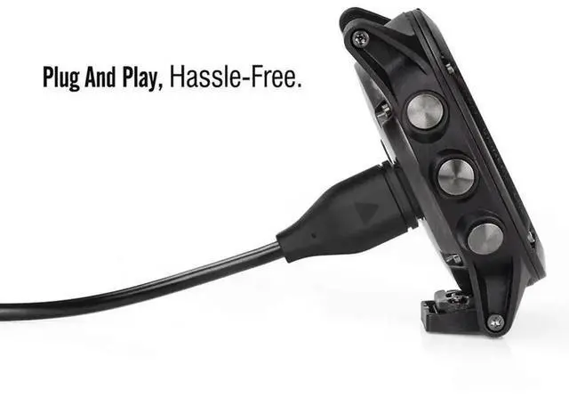 Alt view image 3 of 3 - 5X USB Data Sync Charging Cable Wire For Garmin Fenix 5/5S/5X/Forerunner 935/Quatix 5/Quatix 5 BLACK