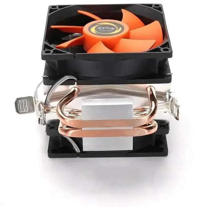 Alt view image 2 of 3 - Efficient Cooling CPU Cooler Fan 3pin For LGA 1150 1151 1155 1156 775 1200 AM3 AM4 Quiet Ventilador Silent Radiator