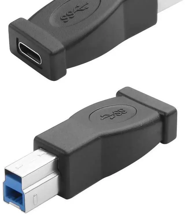 Main image of USB Type C 3.1 Female to USB 3.0 B Male Data Adapter Connector Converter 5Gbps for Printer External Hard Drivers Laptop