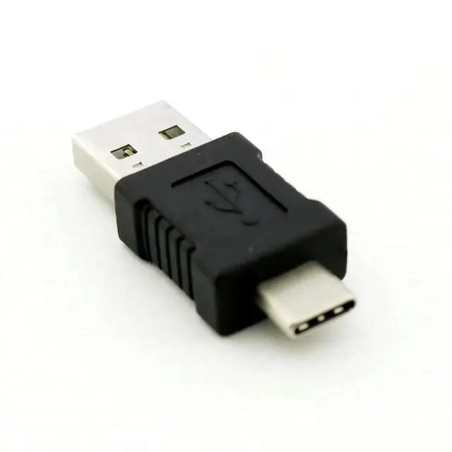 Alt view image 2 of 4 - 1pc USB 2.0 A Male Plug to USB Type C 3.1 Male Plug Data Sync Charger Converter Adapter Connector