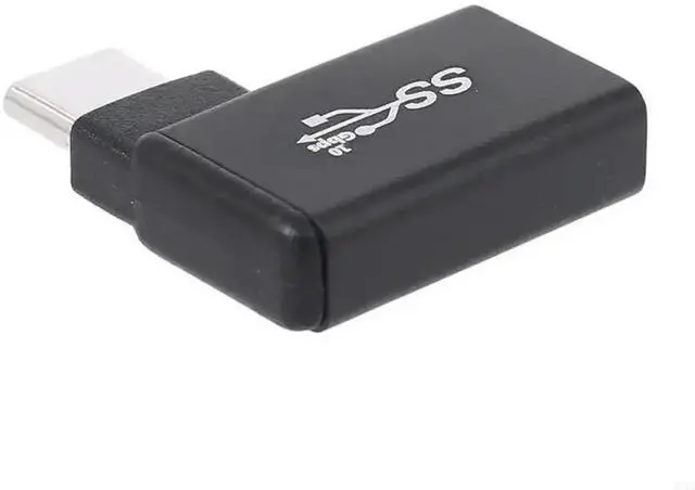 Alt view image 3 of 4 - Aluminum Adapter USB A Female to 90 Degree 3.1 Type C Male Converter Fit for phone Tablet Flash Drives Keyboard