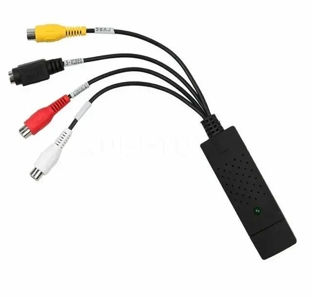 Main image of 4 Channel Video TV DVD VHS Audio Capture Adapter Card, Easier Cap, TV Video DVR Capture Adapter, USB 2.0 Easy to Cap Capture