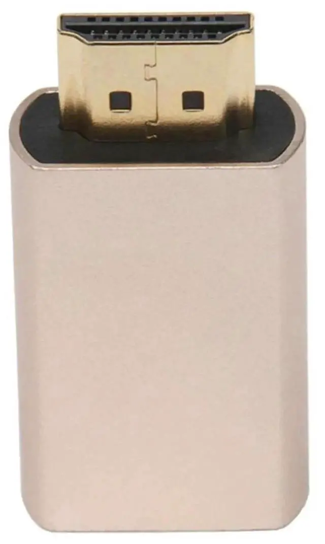 Alt view image 2 of 4 - HDMI Lock Screen Signal Holder KVM HDMI2.0 Virtual Adapter EDID DDC Dummy Plug for HDMI Display Emulator Up to 3840X2160