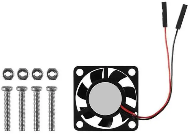 Main image of 8PCS Brushless CPU Cooling Fan Heatsink Cooler Radiator 3.3V 5V For Raspberry Pi4 Pi3 B+, Pi 3, Pi 2, Pi 1 B+