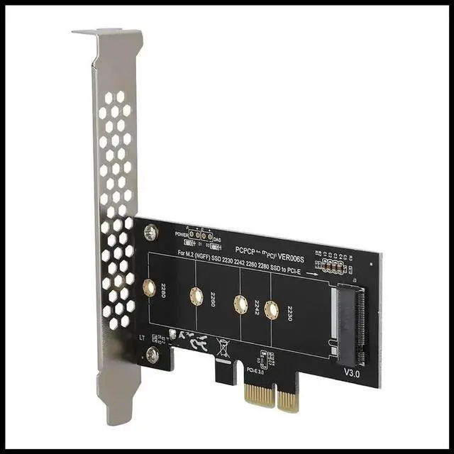 Main image of FOR M.2 PCIe Adapter, M.2 to PCI E3.0 X1 Expansion Card,M2 SSD NGFF NVME(M Key) to PCIe 3.0 x 1 for Desktop PCI Express Slot