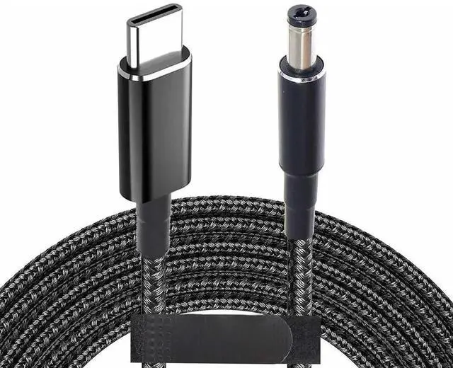 Alt view image 3 of 3 - FOR USB C to 5.5mm Adapter Cable 19V 20V 100W Power Bank Pack Charging Supply Type C Male to DC 5.5 x2.1mm Barrel