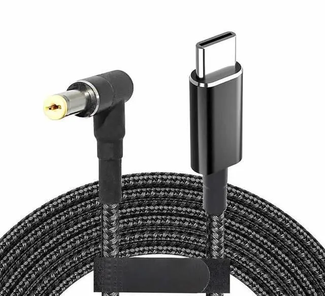 Main image of FOR USB C to 5.5mm Adapter Cable Male Type C to Right Angle DC 5.5 x 2.5mm Uni l Converter Cord for Power Bank