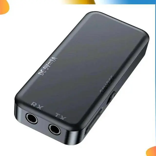 Main image of 5.0 Audio Transmitter Receiver RX TX Hifi Lossless Sound Wireless Adapter LCD 3.5Mm Aux Jack For TV PC Car