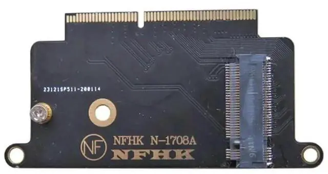 Alt view image 2 of 3 - M.2 NGFF M-Key NVME SSD Convert Card Fit for MacBook Pro 2016 2017 13 INCH A1708 A1707 A1706