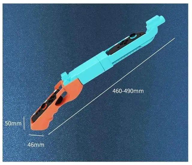 Alt view image 2 of 3 - For Joy-Con Controllers Handle For Nintendo Switch 2 For Switch 2 Not Included Shooting Game Controller Black