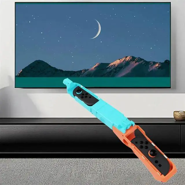 Alt view image 3 of 3 - For Joy-Con Controllers Handle For Nintendo Switch 2 For Switch 2 Not Included Shooting Game Controller Black