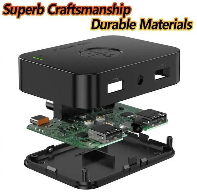 Main image of AUX 3.5Mm Bluetooth 5.4 Receiver For Home Stereo,Audio Adapter For Hifi Music Streaming,Wired Speakers,USB Flash