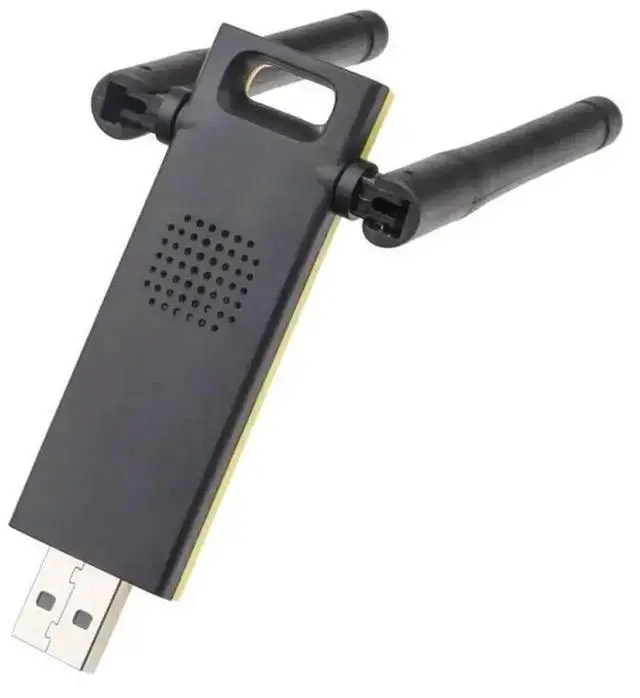 Alt view image 2 of 3 - 1200Mbps Dual Band 5.8GHz 2.4Ghz 802.11AC Wifi Antenna Dongle Network Card for Laptop Desktop USB 3.0 Wifi Adapter