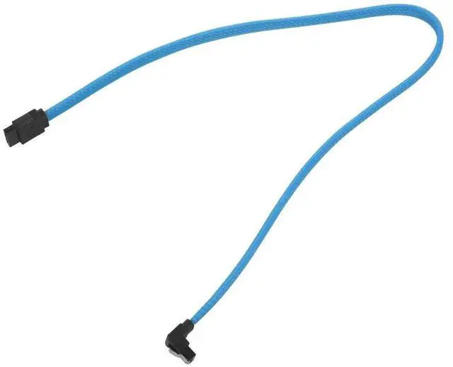 Main image of For 50CM SATA 3.0 III SATA3 7pin Data Cable 6Gb/s SSD Cables HDD Hard Disk Data Cord with Nylon Sleeved Premium Version(Blue)