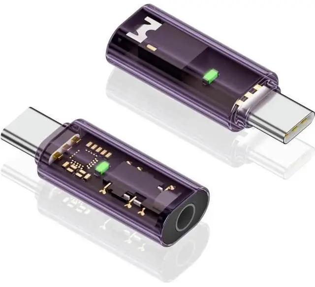 Main image of FOR USB Type c to 3.5mm Headphone Jack Adapter 2 Pack, USB C to Aux Audio Extension Connector for 15 Pro Max Plus,