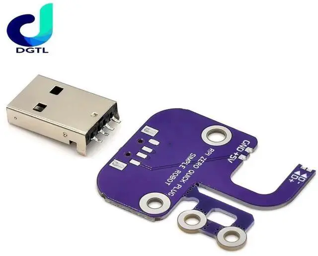 Main image of Raspberry Pi Zero W USB adapter Multifunctional USB plug expansion board module