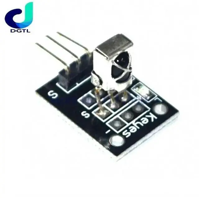 Alt view image 2 of 2 - Smart Electronics 3pin KY-022 TL1838 VS1838B 1838 Universal IR Infrared Sensor Receiver Module for Diy Starter Kit