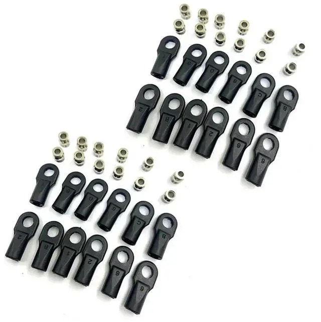 Alt view image 2 of 3 - 24Pcs 5347 Rod End Ball Joint General Trolley Ball Sets For 1/10 Traxxas E-REVO REVO SUMMIT