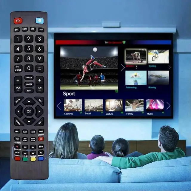 Alt view image 4 of 4 - Replacement Remote Control For Blaupunkt LCD LED 3D TV - No Setup Required Blaupunkt Universal Remote Control