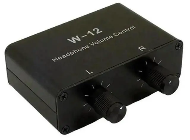 Alt view image 3 of 4 - Sound Controller Headphone Volume Control 3.5Mm + 6.35Mm Stereo Volume Controller Adjustment For Left And Right Channels