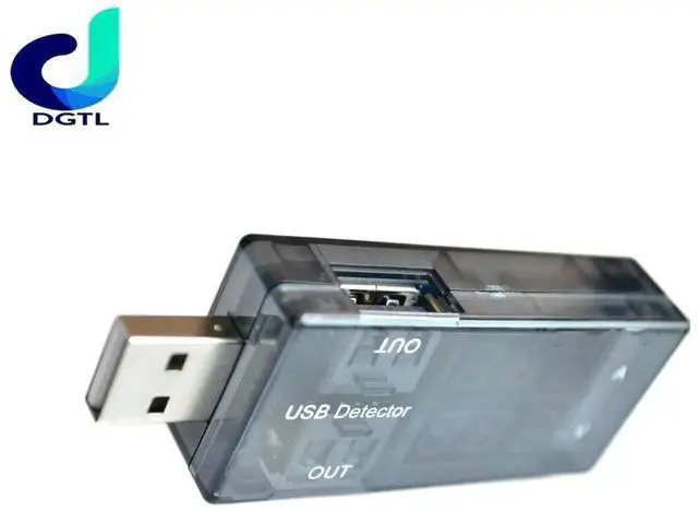 USB Current Voltage Tester Meter USB Voltage Ammeter USB Detector Double Row Shows 20% off