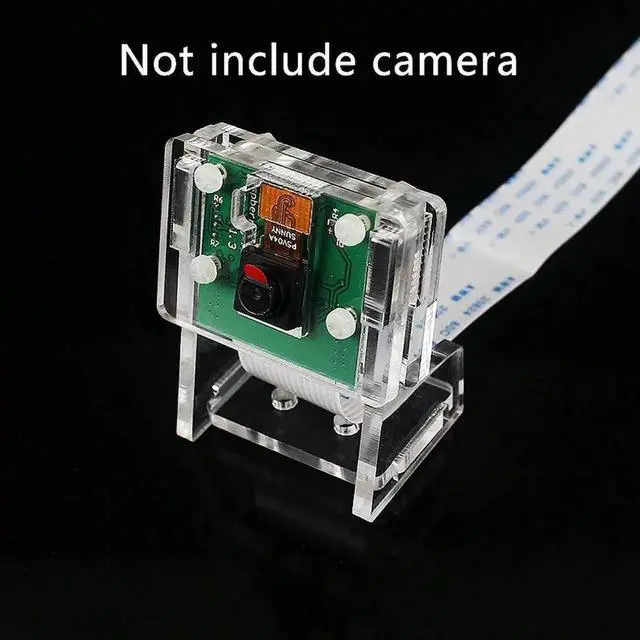 Alt view image 3 of 3 - Ov5647 Mini Camera Acrylic Holder Transparent Webcam Bracket For Raspberry Pi 3 Camera Rich
