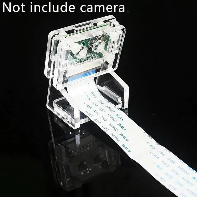 Alt view image 2 of 3 - Ov5647 Mini Camera Acrylic Holder Transparent Webcam Bracket For Raspberry Pi 3 Camera Rich
