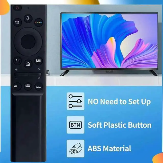 Alt view image 2 of 4 - BN59-01363A Replace Remote Control For TV QLED 4K 8K UHD,NEO Crystal Quantum HDR,QN UE UN And MU Series