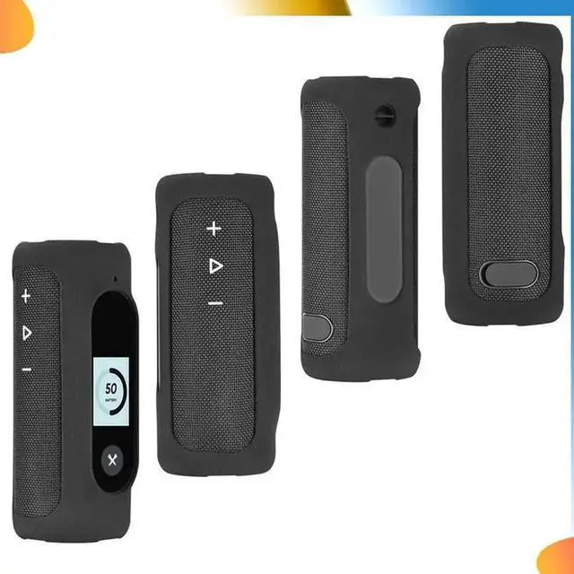 Alt view image 4 of 4 - Silicone Cover Case Speaker Case Shockproof Speaker Protective Cover Foldable For Blue Tees Golf Player+ GPS