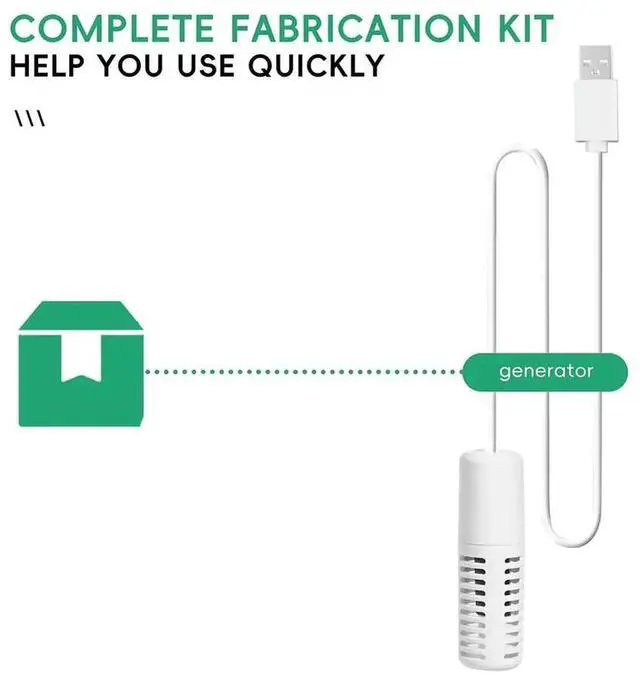 Alt view image 2 of 3 - USB DC 5V Household Self Made Cleaning Water Generator Machine Multi-Purpose Cleaning Supplies Generator Distilled