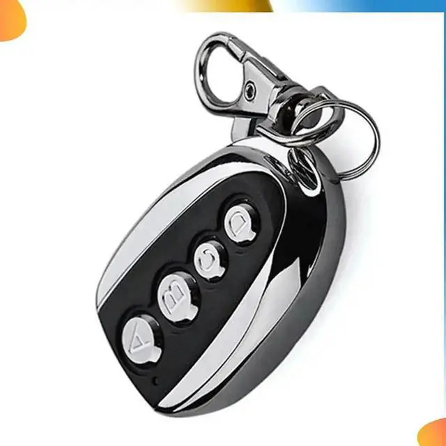 Alt view image 3 of 4 - 2Pcs 433.92Mhz Universal Remote Control For Garage Doors And Gates 4-Button Keychain Duplicator Garage Door Opener