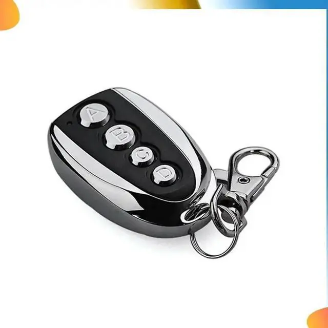 Alt view image 2 of 4 - 2Pcs 433.92Mhz Universal Remote Control For Garage Doors And Gates 4-Button Keychain Duplicator Garage Door Opener