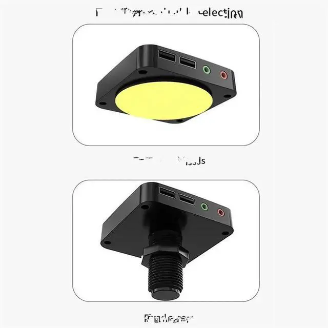 Main image of FOR Computer Desktop Power Switch External PC Host Power Supply On/Off Push Button Switch, No USB Port