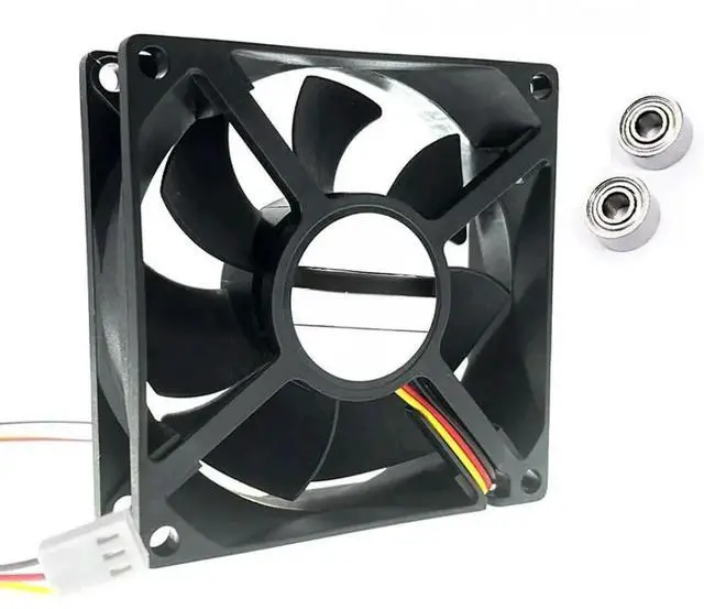 Main image of FOR 80mm 12V Bearing Computer PC Cooling Fan,80X80X25mm 8025 0.27A 4000RPM 3 Wire 3-P 3pin High Speed Cooler