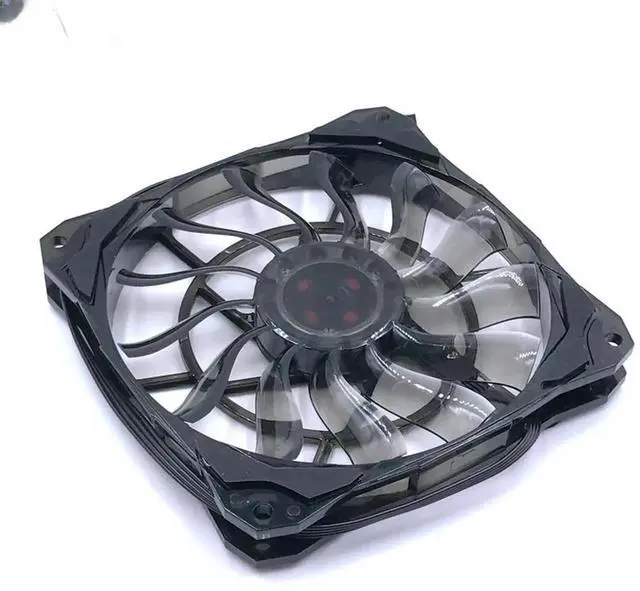 Main image of FOR PC Fan 120mm Slim 15mm Thickness, Quiet Computer Cooling Fans, 53.6CFM 120X15mm PWM Controlled with De-vibration Rubber