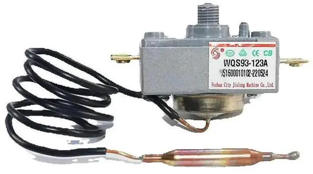 Main image of Replacement WQS95-12 WQS95-123A Temperature Limiter 20A/250V Manual Reset Thermostat for Electric Water Heater Repair Parts