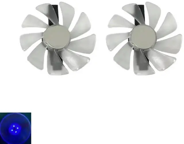 Alt view image 3 of 3 - Aomoproing CF1015H12D Cooling Fan For Graphics CardsNITRO Special Edition For RX470 RX590 RX580 RX480 RX570 Cooler