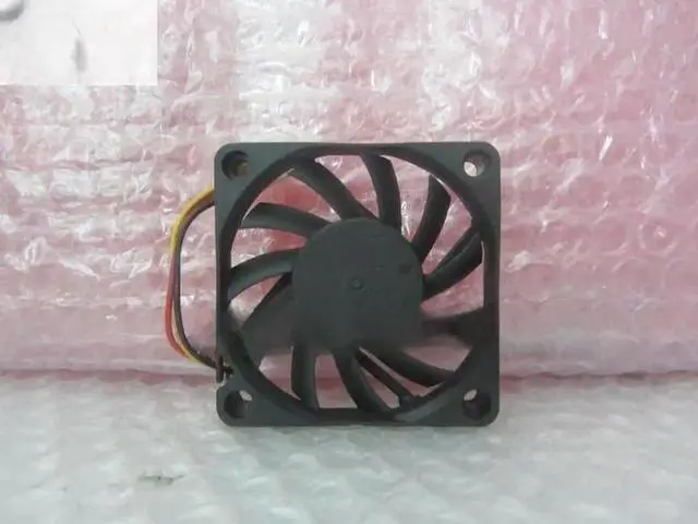 Main image of FOR FD1261107B-2F DC 12V 2.88W 3-WIRE 60x10mm Axial Cooling Fan Cooler Industrial