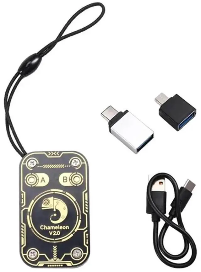 Alt view image 6 of 6 - Aomoproing Chameleon Ultra V2.0 RFID Smart Chip Reader Emulator 125Khz 13.56Mhz Card Decode NFC Duplicator 4Xuid Key+3Xuid Ca