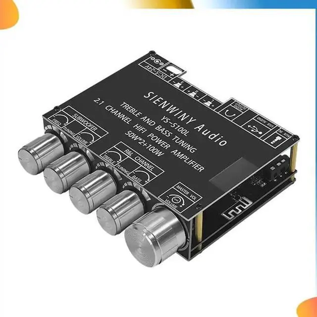 Main image of Aomoproing YS-S100L Bluetooth 5.0 Subwoofer Amplifier Board 2.1 Channel Audio Amplifier Board Module Digital Power Amplifier Board